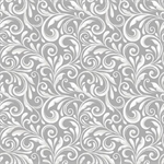 Henry Glass - Quilted Kitties - Swirls, Gray