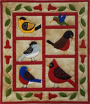 Pattern - Backyard Birds - Size: 13^ X 15^