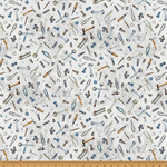 Hoffman California - Hammer Down - Tossed Tools, Light Gray