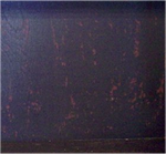 SHELF - DOUBLE TOWEL RACK - BLACK OVER RED