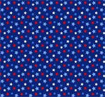 Benartex Traditions - Mid-Atlantic Shop Hop '25 - Patriotic Stars, Navy