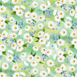 Hoffman California - Flower Shoppe - Daisies, Leaf