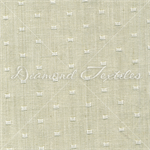 Diamond Textiles - Primitive Homespuns - Tweed, White