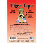 Tiger Tape - Half Square Triangle Scant 1/2^ x 15yd Roll, White