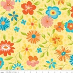 Riley Blake - 107/108^ Here Comes The Sun, Yellow