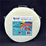 Bosal Batting - Katahdin on a Roll - 100% Cotton - 2.5^ Strips x 25 yds.
