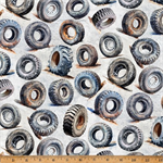 Hoffman California - Hammer Down - Tossed Tires, Light Gray