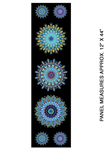 Benartex - Where in the World - 24^ Kaleidoscope Panel, Blue/Multi