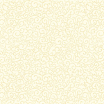 P & B Textiles - Apple Cider 13 - Scroll, Cream on Cream