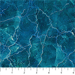 Northcott - Tranquil Waters - Crackled Texture, Dark Blue