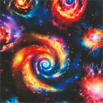 Robert Kaufman - Galaxy Cats - Swirling Space, Sundance