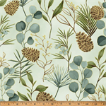 Hoffman California - Ornament Grove - Pine Boughs, Eucalyptus/Gold