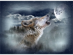 Hoffman California - Call Of The Wild - 32^ Wolf Panel - Moon Struck, Multi