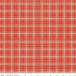 Riley Blake - Farmhouse Summer - Plaid, Red