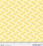 P & B Textiles - Koi Pond - Lily Pad Geo, Yellow