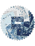 Wilmington Prints - 10 Karat Crystals - Blue Breeze