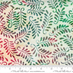 Moda - Felicity Batiks - Leaves, Cream