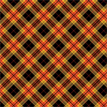 Benartex Kanvas - Cider House - Autumn Plaid, Black/Russet