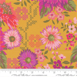 Moda - Parlor - Happy Blooms, Dijon