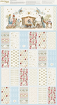 Moda - Silent Night - 24^ Lamb Advent Panel,