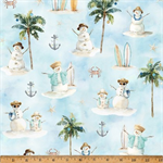 Hoffman California - Seas & Greetings - Snowmen & Palm Trees, Breeze
