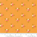 Moda - Strawberry Lemonade - Bouquets & Dots, Apricot