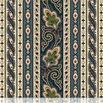 Marcus Fabrics - Canton Quilting Circle - Border Stripe, Navy