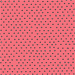 Quilting Treasures - Pixie Dot - Square Dot Blender, Dark Salmon