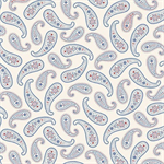 Marcus Fabrics - Star Struck - Paisley, Cream