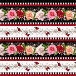 Blank Quilting - La Vie en Rose - Border Stripe, Black