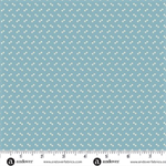 Andover Fabrics - Special Delivery - Double Daisy, Blueberry