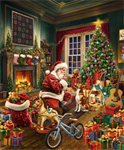 Windham Fabrics - Winter Wonder - 36^ Christmas Morning Panel, Multi