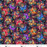 Blank Quilting - Luminous Haven Minky - Butterflies, Turquoise