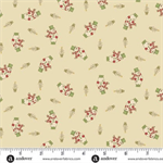 Andover Fabrics - Jingle Bell - Snowman, Buttercream