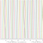 Moda - Sweet And Plenty - Dotted Stripe, Sugar