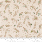 Moda - When Snow Falls - Tossed Greenery, Snowy White