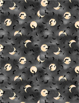 Wilmington Prints - Spooky Tails - Bats, Black