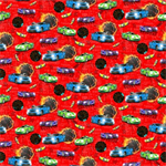 Studio E - Fast and Wild - Small Cars, Red
