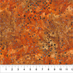 Northcott - Banyan Batiks Pop Dots, Rust