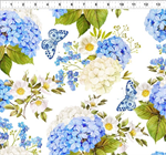 In The Beginning - Periwinkle Spring - Large Floral, Periwinkle