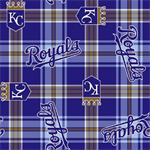 Fabric Traditions - MLB Fleece - Kansas City Royals, Blue