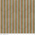 Riley Blake - Halloween Whimsy - Stripes, Multi