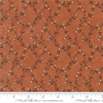 Moda - Quail Run - Creeping Vine Florals, Pumpkin