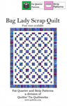 Quilting Pattern - Bag Lady Scrap Quilt - Uses 2 1/2^ Wide Strips