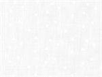 P & B Textiles - Ramblings Holiday - Stars, White on White