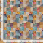 Timeless Treasures - Feline Folk - Packed Tiles, Multi