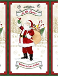 Wilmington Prints - The Jolly North - 24^ Santa Panel, Multi