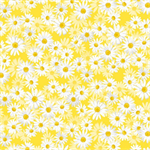 Benartex Kanvas - 108^ Daisy Dance - Yellow