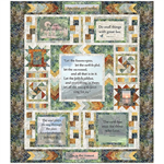 Quilt Kit - Nature's Symphony featuring Tonga Batiks (Youth/Large Throw)