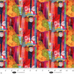 Blank Quilting - Spread The Word - Abstract Shapes, Red